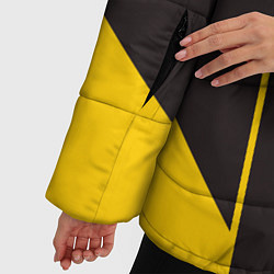 Куртка зимняя женская Alpinism: Yellow Russia, цвет: 3D-черный — фото 2