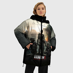 Куртка зимняя женская Rainbow Six: Patriots, цвет: 3D-черный — фото 2