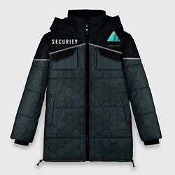 Куртка зимняя женская Detroit: Security, цвет: 3D-красный