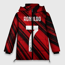 Куртка зимняя женская Ronaldo 7: Red Sport, цвет: 3D-красный