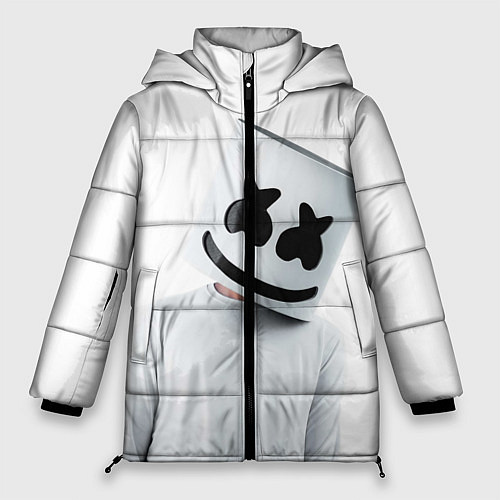 Женская зимняя куртка Marshmallow: White Only / 3D-Светло-серый – фото 1