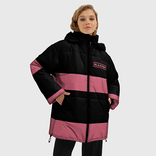 Женская зимняя куртка Black Pink: Jennie 96 / 3D-Черный – фото 3