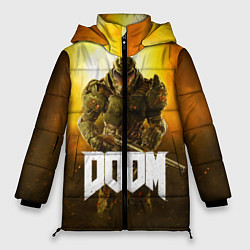 Куртка зимняя женская DOOM: Soldier, цвет: 3D-черный