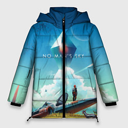 Куртка зимняя женская No Man’s Sky: Atlas Rises, цвет: 3D-черный