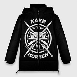 Куртка зимняя женская The Witcher: Kaer Morhen, цвет: 3D-черный