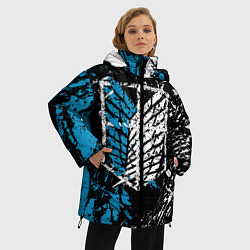 Куртка зимняя женская Разведкорпус, цвет: 3D-черный — фото 2