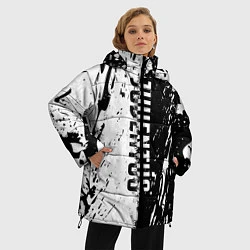 Куртка зимняя женская JUVENTUS BIANCONERI, цвет: 3D-черный — фото 2