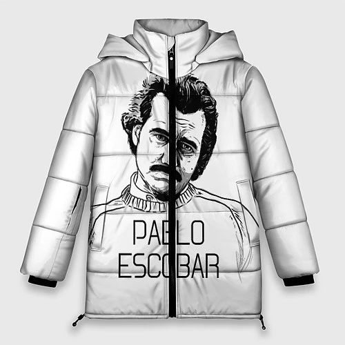 Женская зимняя куртка Pablo Escobar / 3D-Красный – фото 1