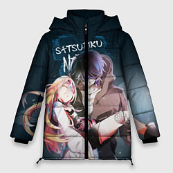 Куртка зимняя женская Satsuriku no tenshi, цвет: 3D-черный