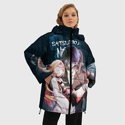 Куртка зимняя женская Satsuriku no tenshi, цвет: 3D-черный — фото 2