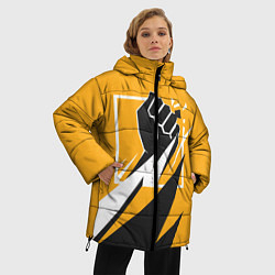 Куртка зимняя женская R6S: Finka, цвет: 3D-черный — фото 2