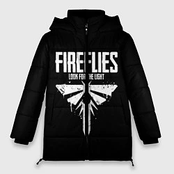 Куртка зимняя женская Fireflies: White Logo, цвет: 3D-черный