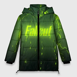 Куртка зимняя женская Fallout: Radiation Storm, цвет: 3D-черный