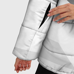 Куртка зимняя женская Metro Exodus: White Style, цвет: 3D-черный — фото 2