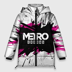 Куртка зимняя женская Metro: Exodus Purple, цвет: 3D-светло-серый