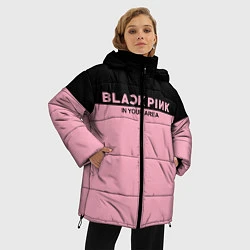 Куртка зимняя женская Black Pink: In Your Area, цвет: 3D-черный — фото 2