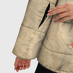 Куртка зимняя женская Травматология как искусство, цвет: 3D-черный — фото 2