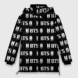 Женская зимняя куртка BTS: Black Army