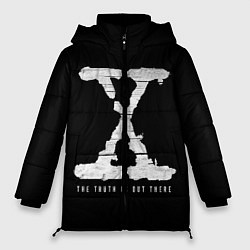 Куртка зимняя женская The Truth Is Out There, цвет: 3D-черный