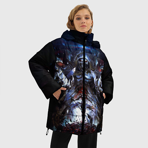Женская зимняя куртка Overlord / 3D-Черный – фото 3