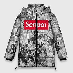 Куртка зимняя женская SENPAI Stories, цвет: 3D-черный