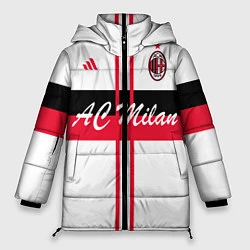 Куртка зимняя женская AC Milan: White Form, цвет: 3D-черный