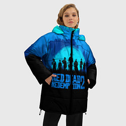 Куртка зимняя женская RDR 2: Blue Style, цвет: 3D-красный — фото 2