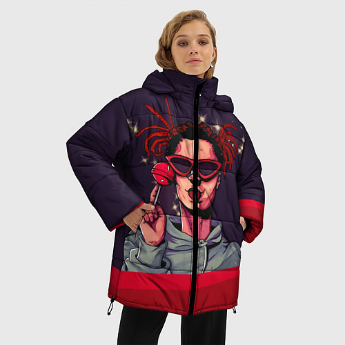 Женская зимняя куртка GONE Fludd / 3D-Красный – фото 3