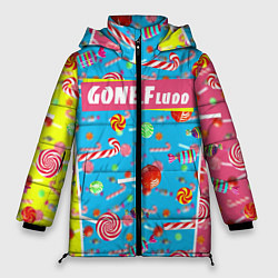 Куртка зимняя женская GONE Fludd, цвет: 3D-черный