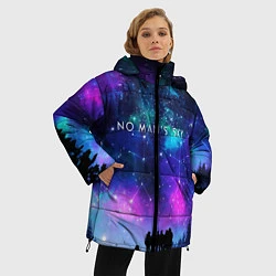 Куртка зимняя женская No Man's Sky: Space Vision, цвет: 3D-светло-серый — фото 2