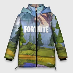 Женская зимняя куртка Fortnite: Forest View