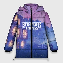 Куртка зимняя женская Stranger Things: Magic House, цвет: 3D-черный
