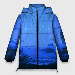 Куртка зимняя женская Death Stranding: Blue Heaven, цвет: 3D-черный