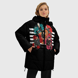 Куртка зимняя женская Big Bang Tropical, цвет: 3D-красный — фото 2