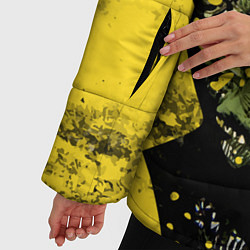 Куртка зимняя женская TOP: Chlorine, цвет: 3D-черный — фото 2