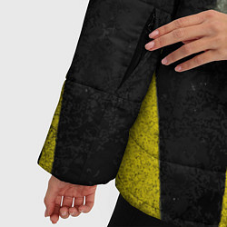 Куртка зимняя женская TOP: Trench, цвет: 3D-черный — фото 2