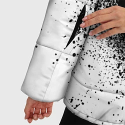 Куртка зимняя женская Убийца Гоблинов, цвет: 3D-черный — фото 2
