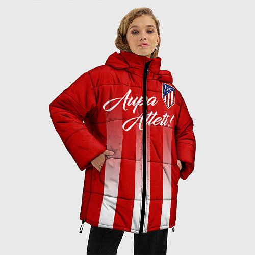 Женская зимняя куртка Aupa Atleti / 3D-Черный – фото 3