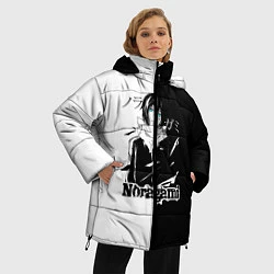 Куртка зимняя женская Бездомный Бог, цвет: 3D-черный — фото 2