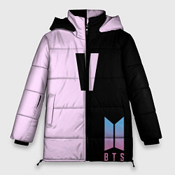 Куртка зимняя женская BTS V, цвет: 3D-черный