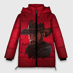 Куртка зимняя женская Red Dead Redemption, цвет: 3D-черный