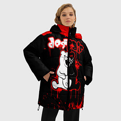 Куртка зимняя женская MONOKUMA Despair, цвет: 3D-черный — фото 2