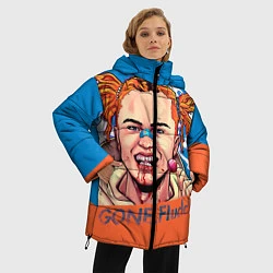 Куртка зимняя женская Gone Fludd art, цвет: 3D-черный — фото 2