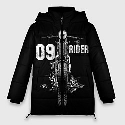 Куртка зимняя женская 09 Rider, цвет: 3D-черный