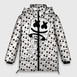 Куртка зимняя женская Marshmello King, цвет: 3D-черный