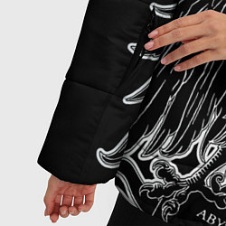 Куртка зимняя женская Behemoth: Abyssus Abyssum Invocat, цвет: 3D-черный — фото 2