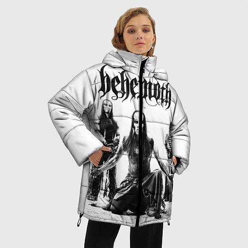 Женская зимняя куртка Behemoth / 3D-Черный – фото 3