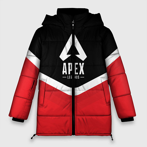 Женская зимняя куртка Apex Legends: Uniform / 3D-Красный – фото 1