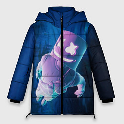 Куртка зимняя женская Marshmello Effect, цвет: 3D-красный