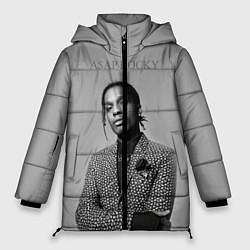 Куртка зимняя женская ASAP Rocky: Grey Fashion, цвет: 3D-красный
